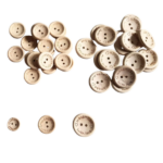Botones de madera Handmade with love