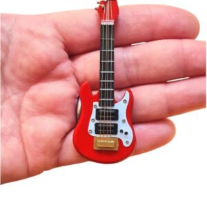 Mini Guitarra Eléctrica Roja
